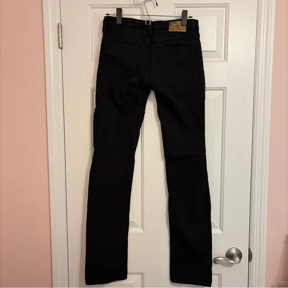 Ralph Lauren Denim & Supply Black Straight Leg Women’s Jeans Sz 28/34 Tall Long - Picture 5 of 10
